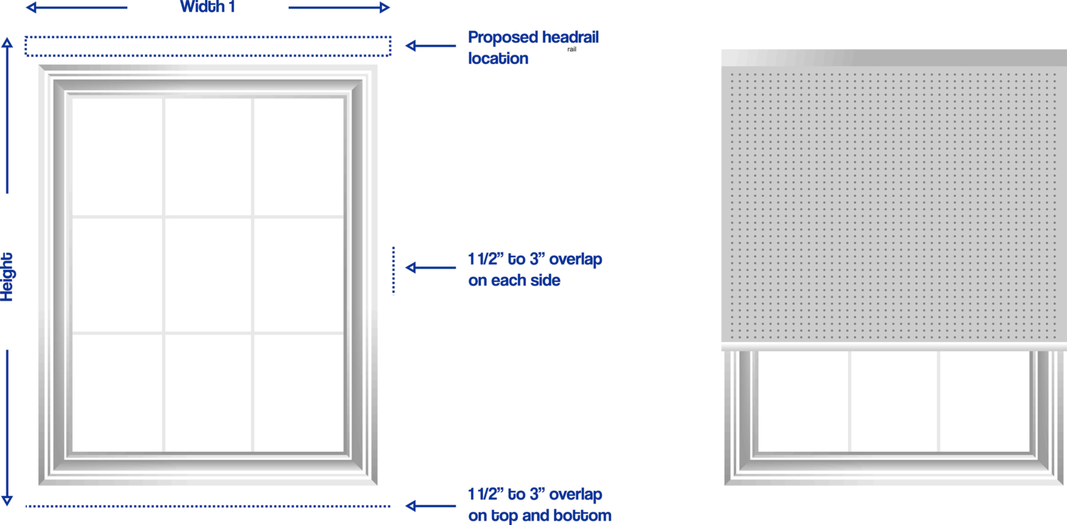 How to Measure for Window Blinds & Shades NILI INTERIORS